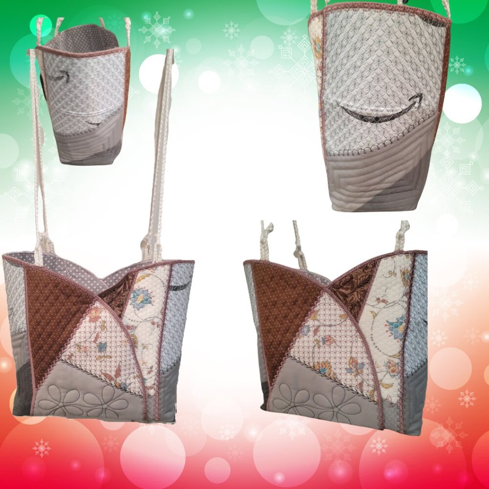 Fold Patchwork Purse Handmade must have by Unique Boutique by Barb